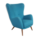 Fauteuil XXL wingback organique des années 50/60