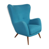 Organic XXL wingback Chair of the 50s/60s