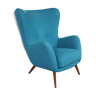 Fauteuil XXL wingback organique des années 50/60