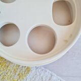 Rolling bar - vintage yellow design serving trolley