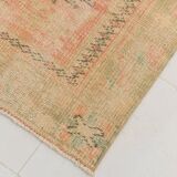 6x9 Vintage Peach Orange Rug, 175x270Cm