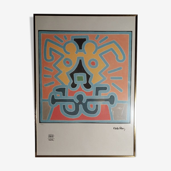 Vintage Keith Haring screen print