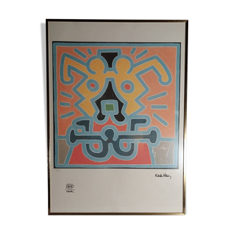Vintage Keith Haring screen print