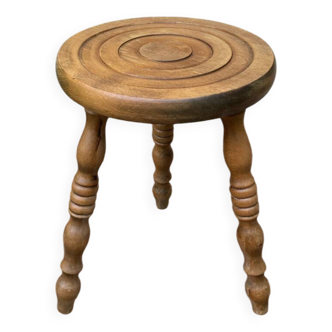Vintage tripod stool