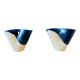 Pair of vases by Fernand Elchinger. France 1955