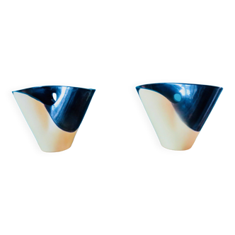 Pair of vases by Fernand Elchinger. France 1955