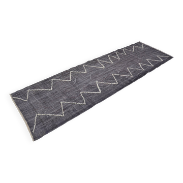 Tapis décoratif ancien en pompons sku 3826