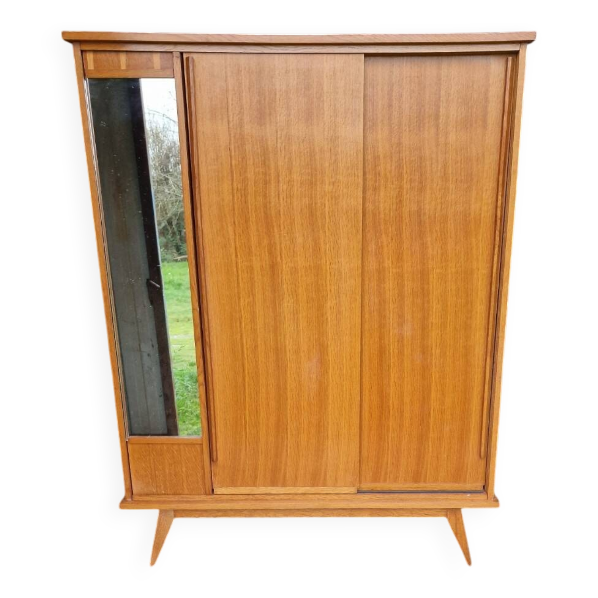 Armoire  pieds compas, vintage, années 60