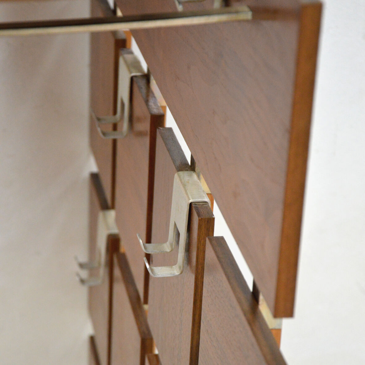 Wall-mounted coat hanger, 1960