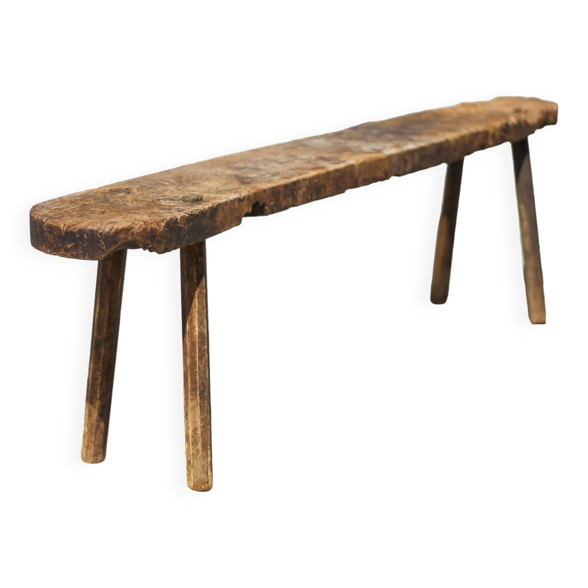 Old farm bench, vintage wooden bench, vintage bench