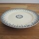 Old footed ceramic pie dish Sarreguemines – Algiers