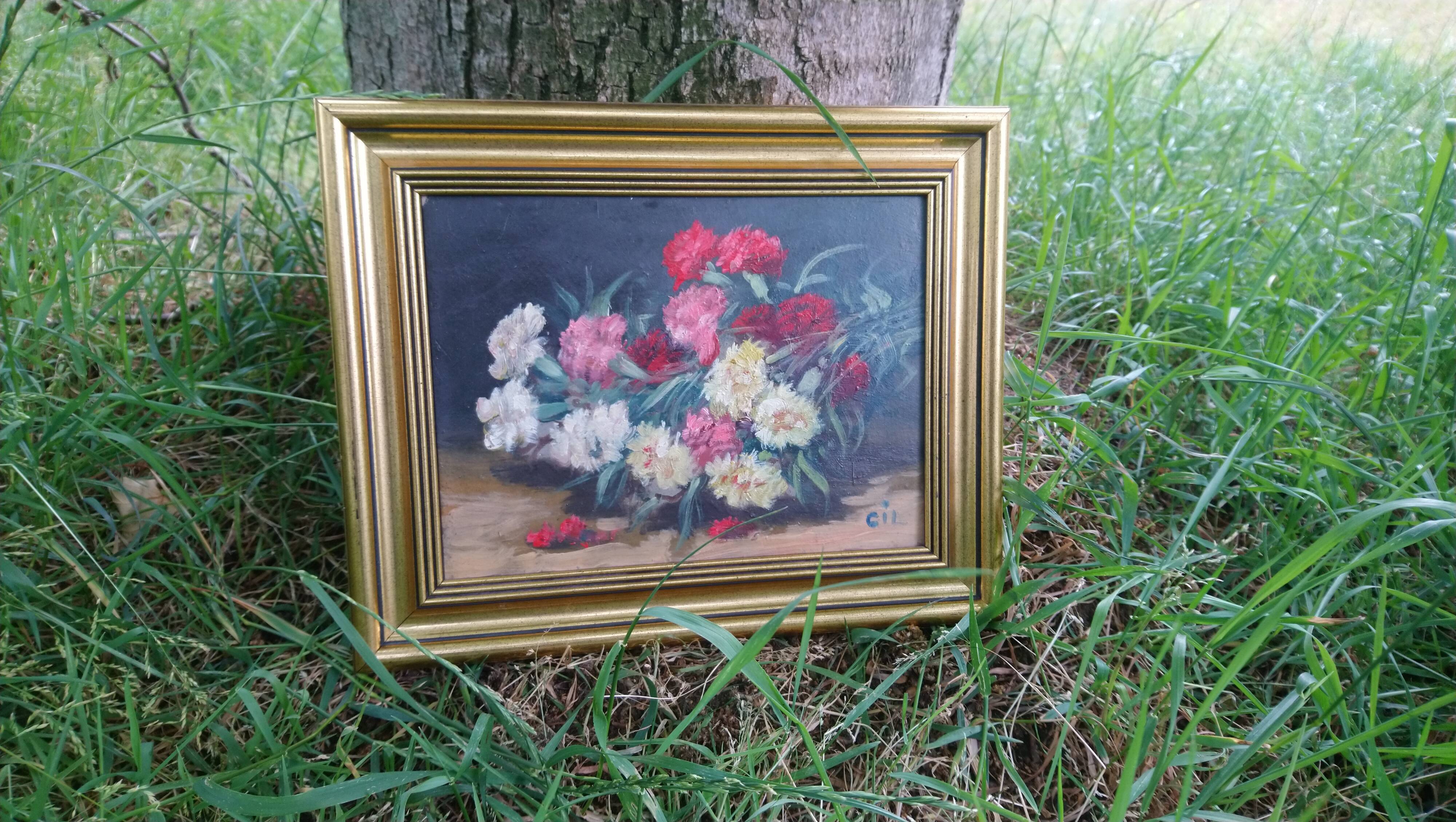 Ancient flower bouquet