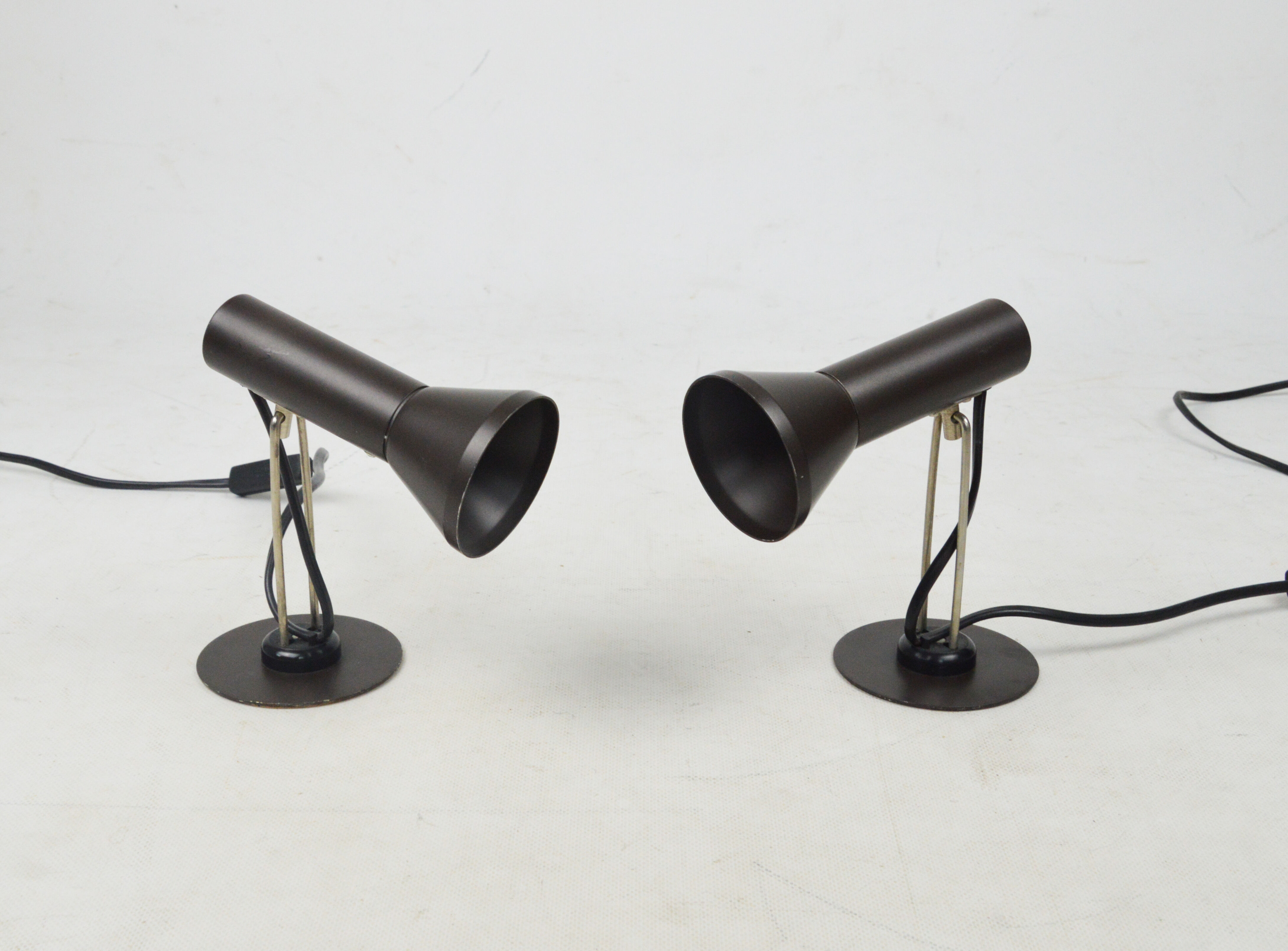 Pair of Aka table lamps Germany 1970s