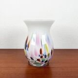 Postmodern glass vase by Hans Jürgen Richartz for the Richartz art collection, 1980s.