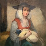 Mère à l’enfant, XIXe Italie
