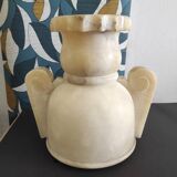 Alabaster lamp or column base
