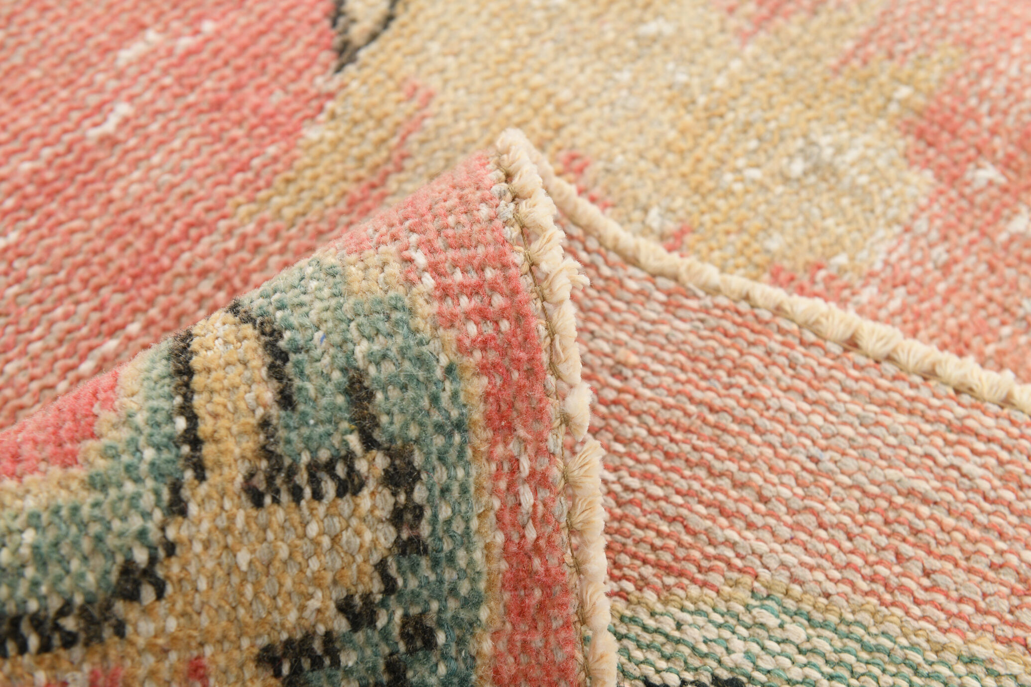 7x10 oriental & madallion vintage rug 207x304cm