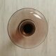 Bougeoir verre fumé