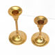 A pair of brass candlesticks, Austria in the 1960
