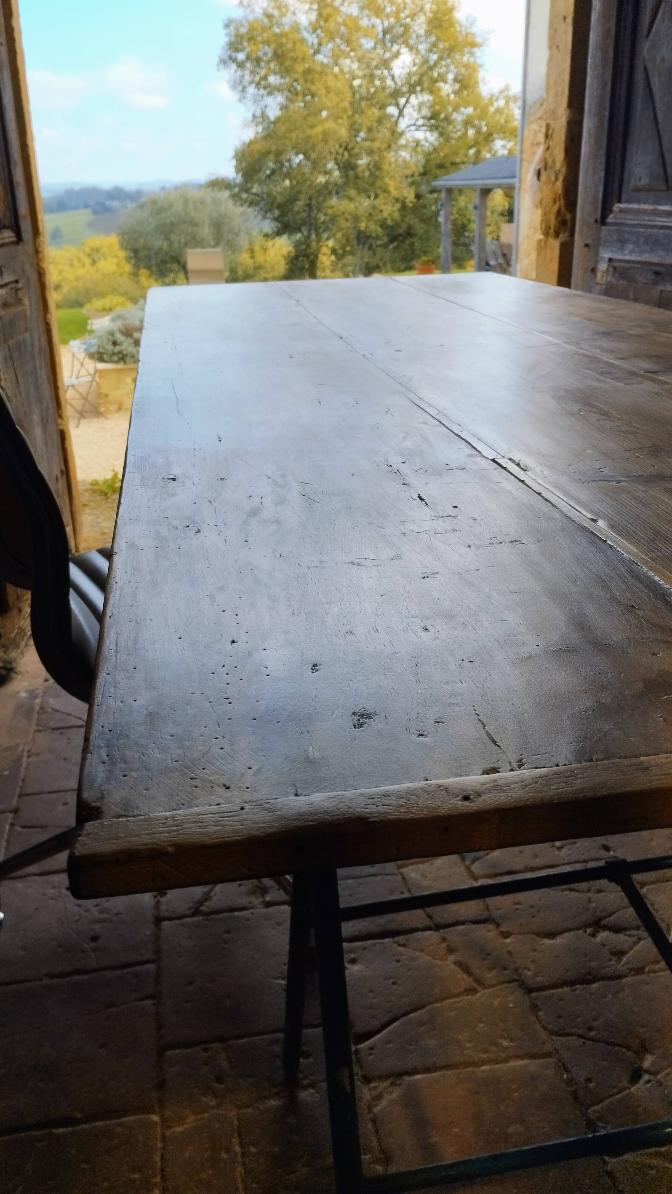 Industrial, workshop, folding table