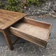 Old farmhouse table in oak, 18th century – Auvergne, France