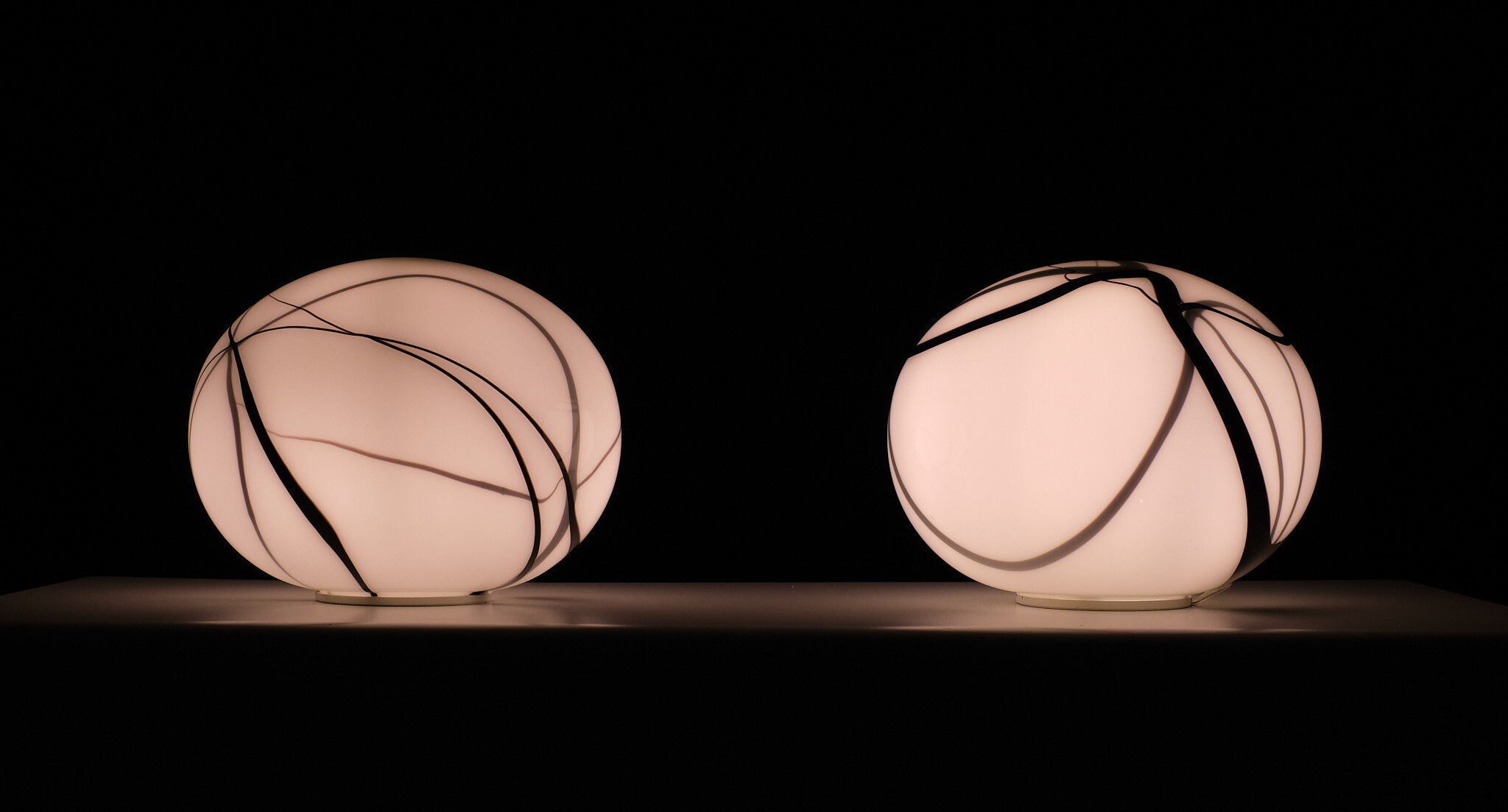 Table lamps by Zijlstra Tiel 1980s