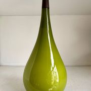 Suspension scandinave en opaline verte et teck