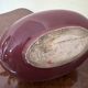 Catch-all or decorative bowl combining a ceramic container.