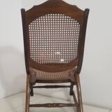 Vintage cane rocking chair