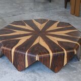 Petala Coffee Table in Cocobolo Wood by Jorge Zalszupin, Latelier Brazil, 1959