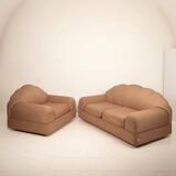 Alain Delon armchair and sofa for Maison Jansen