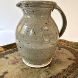 Grey-beige pyrite stone jug