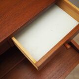 Teak secretary, Danish design, 1970s, production: Denmark