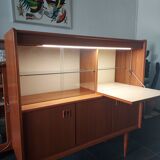 Buffet bar scandinave en teck