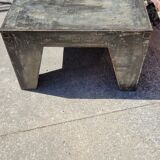 Metal industrial coffee table