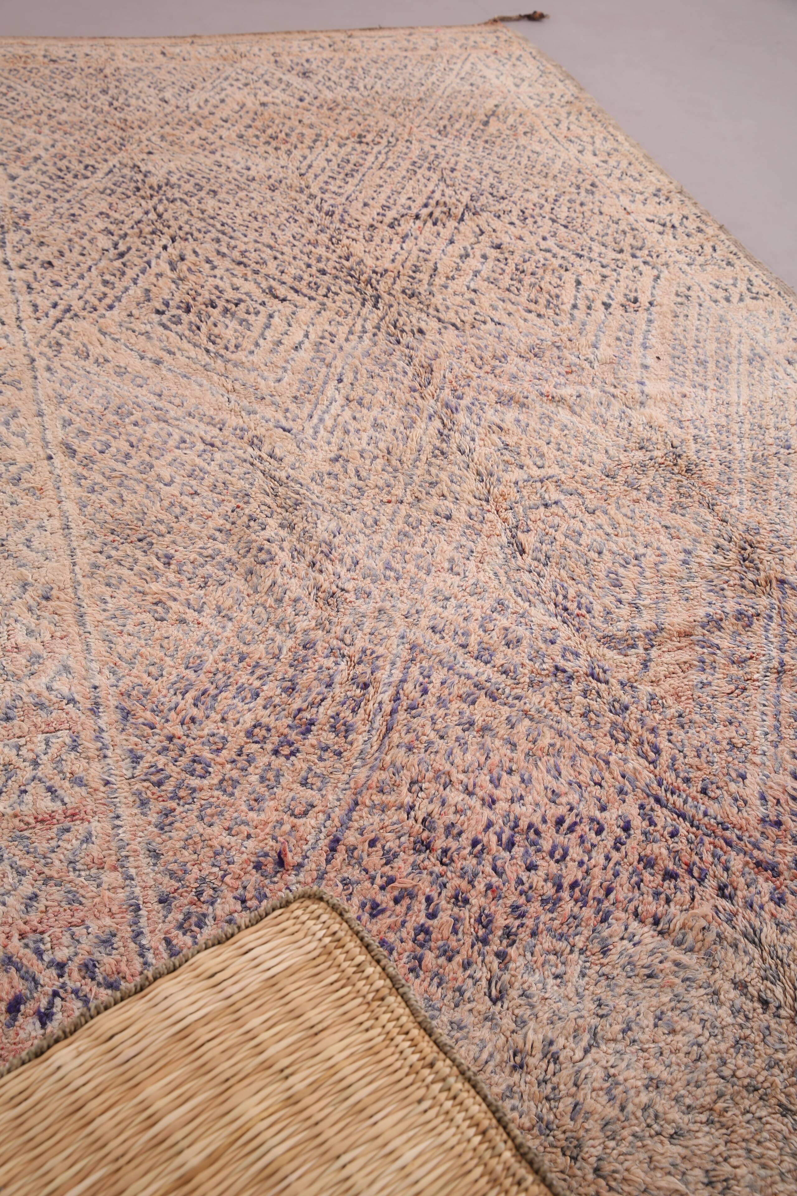 Vintage Beni Mguild Rug 196 CM X 383 CM - tapis marocain berbere - moroccan rug