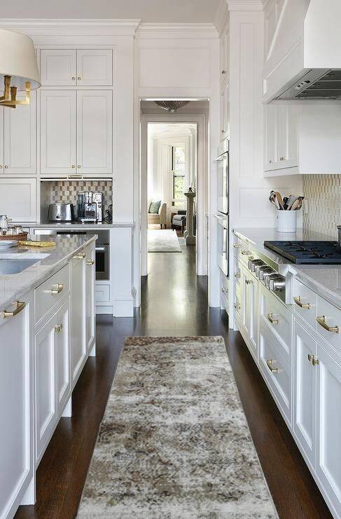 Brown Vintage Runner Rug, 70x295Cm SK 6998