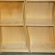 Birch libraries in three curved sections