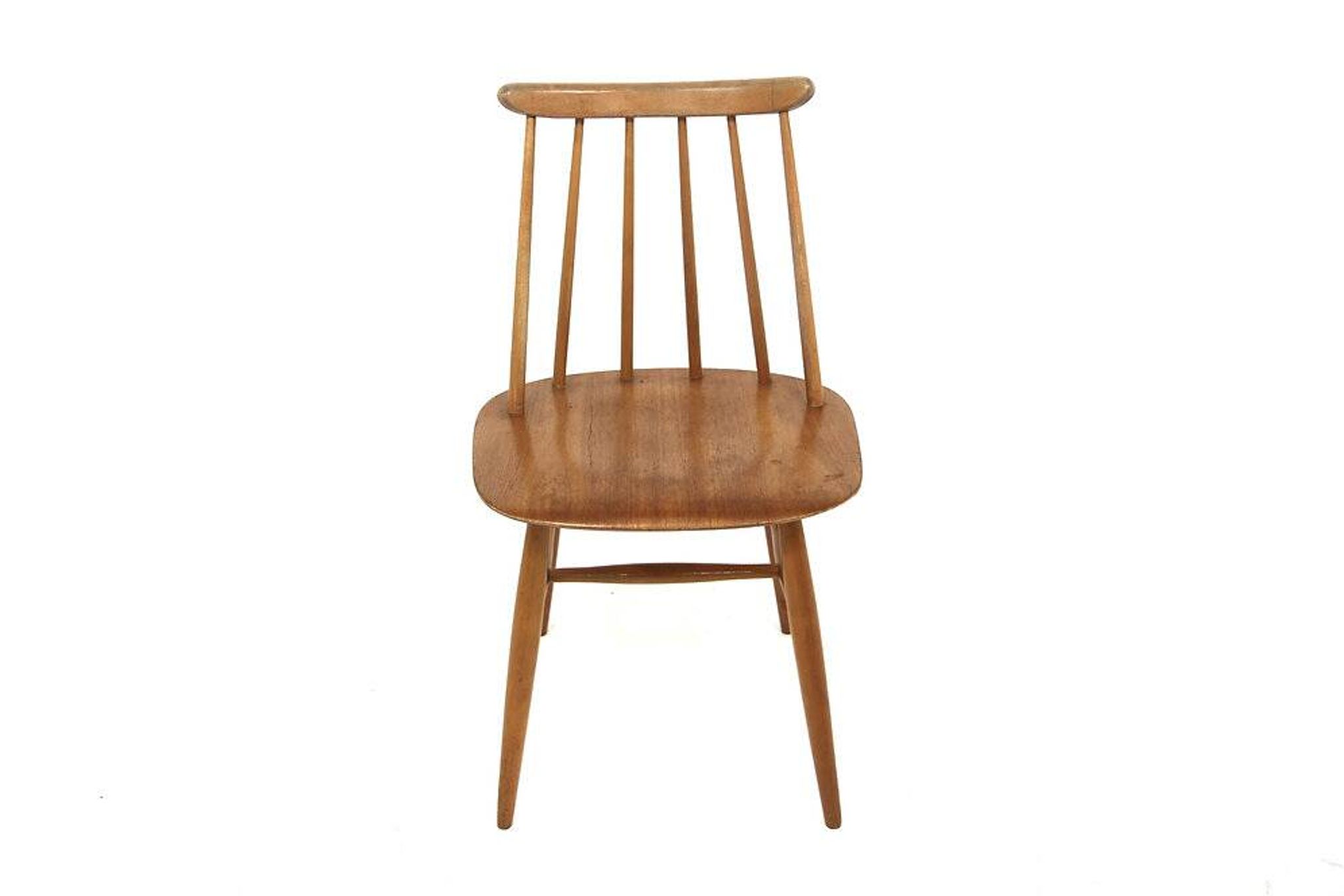 Chaise scandinave "pinnstol" Fanett par Ilmari Tapiovaara, Suède, 1960