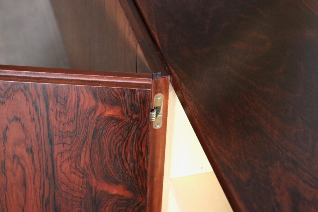 B40 sideboard in rosewood by Dieter Waeckerlin for Behr, Germany 1965