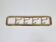 Vintage Art Deco Brass Wall Coat Rack with Folding Hooks, 1930