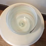 Vase Maure Vieil en verre jaspé Par Bob le Gleis