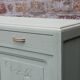 Buffet vintage Art Déco rénové • Vert Lézard Pure & Paint