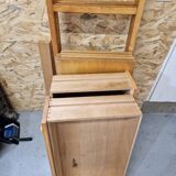 Vintage 60s shelf with drawers