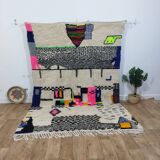 Azilal Berber rug in handmade wool 285 X 200 CM