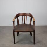 Chaise des années 1930 par Arbor Trade Mark-Prague. Tchécoslovaquie