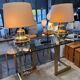 Paire de lampes italiennes, vintage