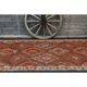 Vintage Turkish Hand-Knotted Wool Cotton Red Runner Rug 146x335