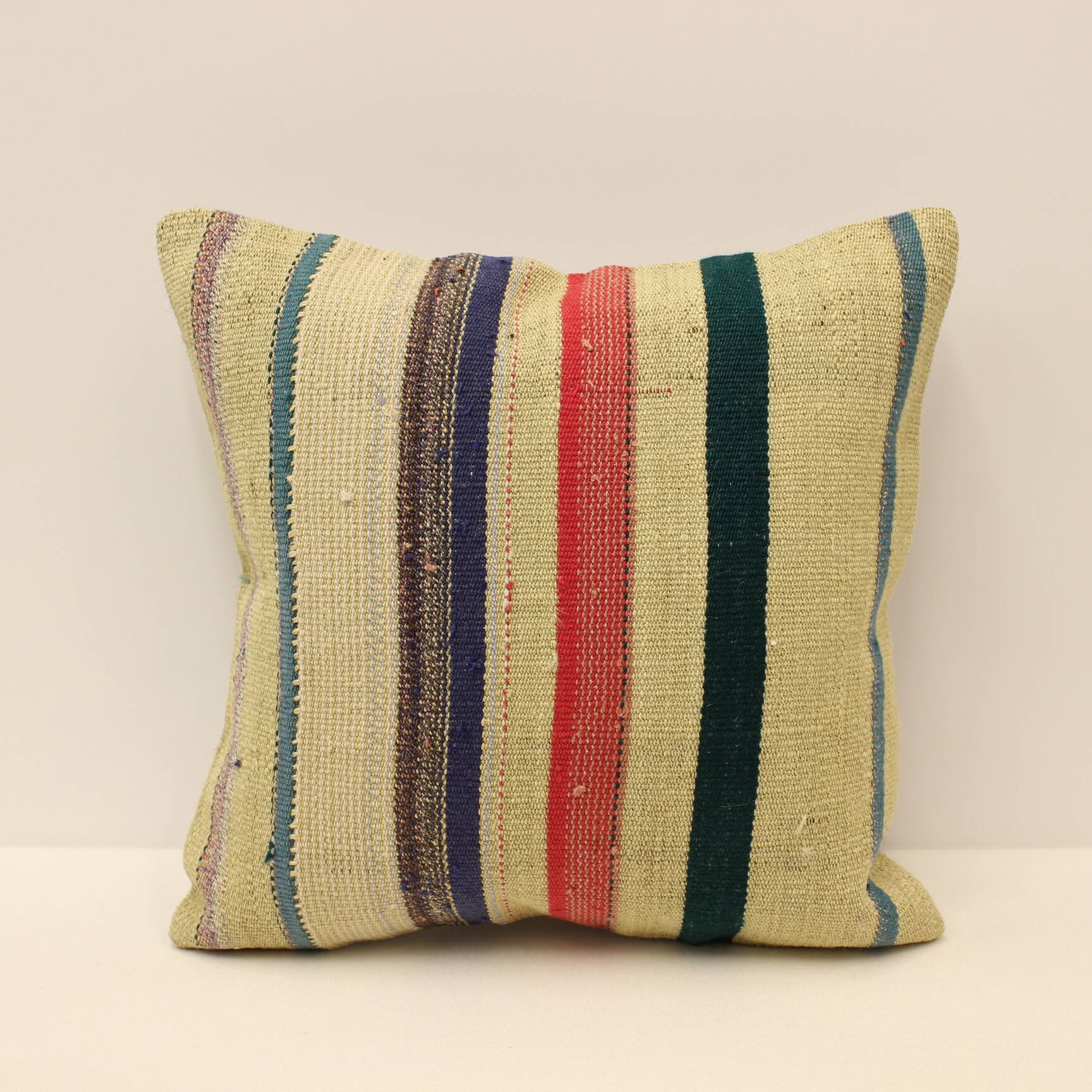Turkish kilim cushion,40x40 cm,k-1308