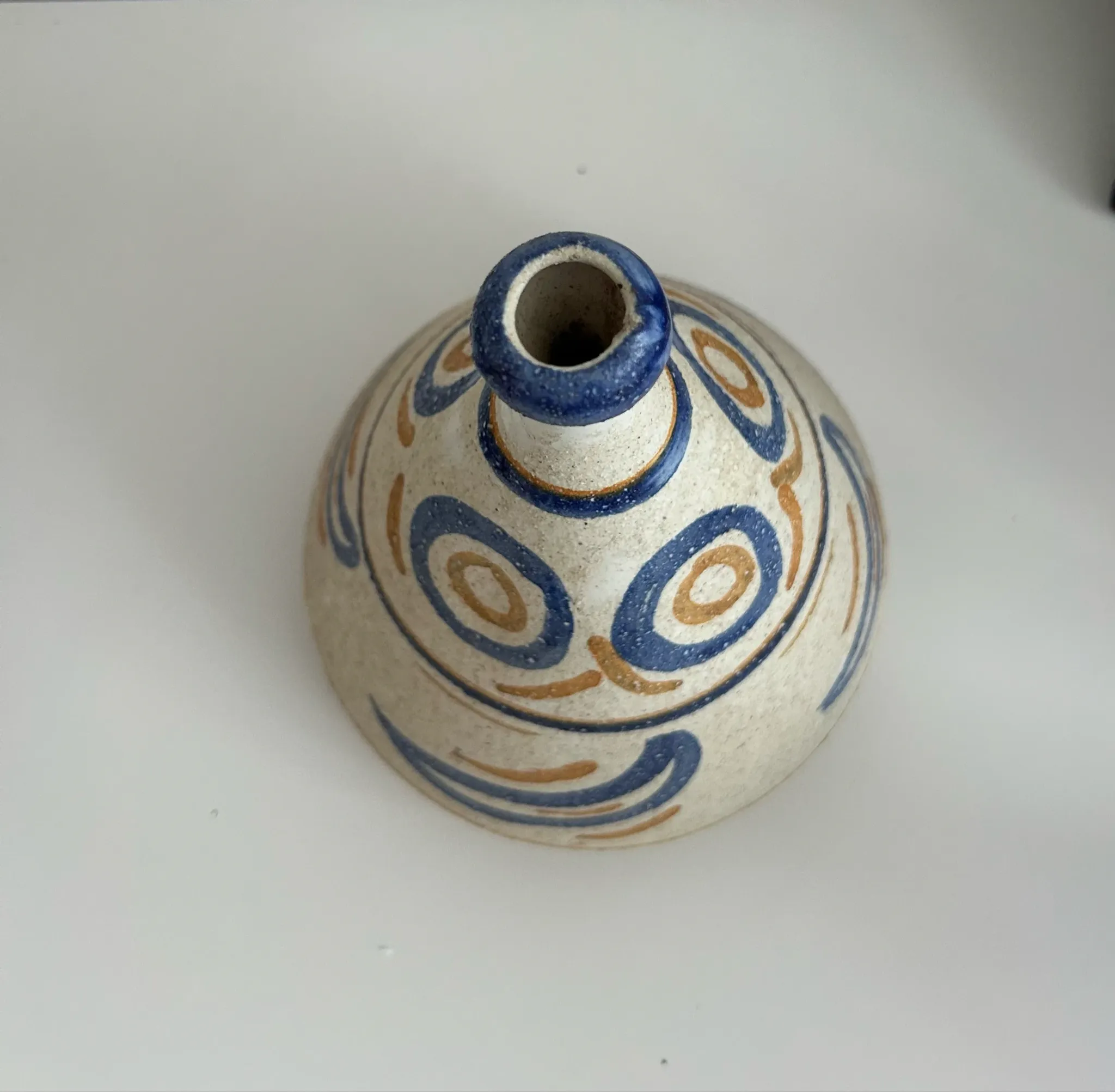 Ceramic owl sculpture from Vietri - Salvatore Procida, 1953